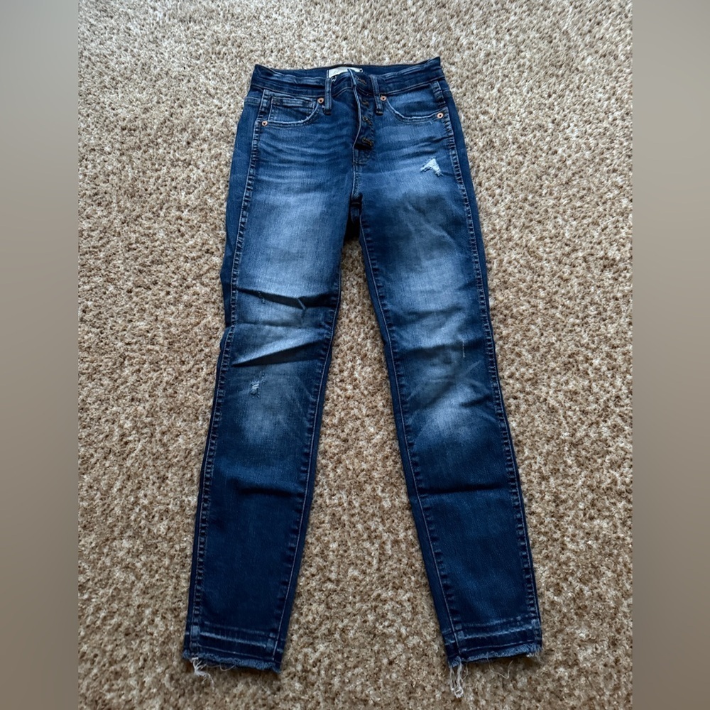 Madewell 10” high rise skinny Blue Women's Jeans size 25